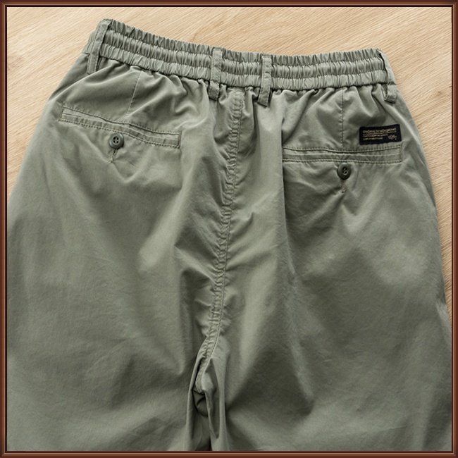 Quần Thể Thao Lưng Thun Co Giãn Thoáng Khí Nhanh Khô Màu Sắc Đơn Giản Cho Nam