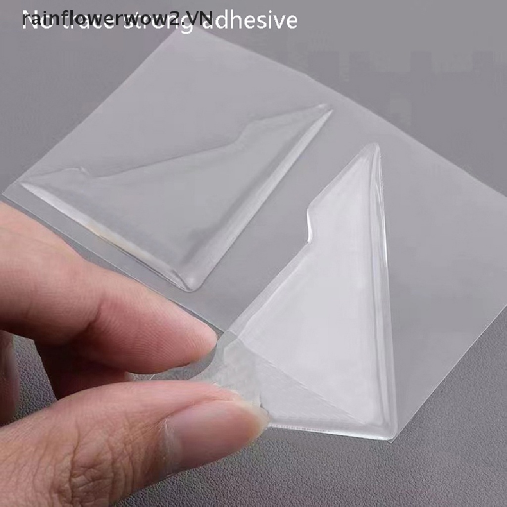 Miếng Bọc Góc Cửa Xe Hơi Bằng Silicon Trong Suốt Chống Va Chạm Tiện Dụng