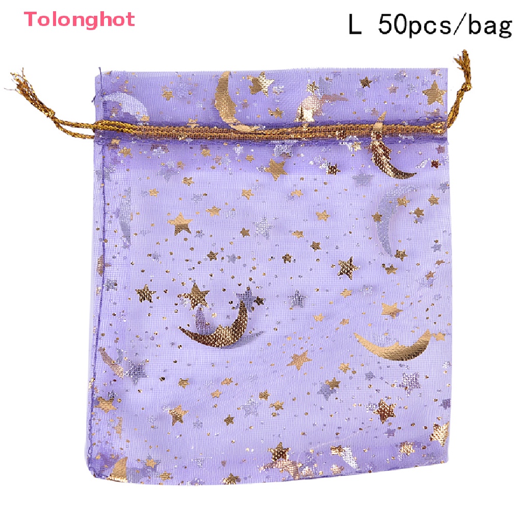 Set 25 / 50 Túi Đựng Trang Sức Hình Ngôi Sao Dễ Thương