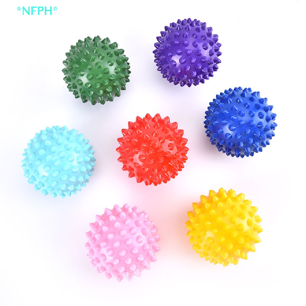 Nfph &gt; Bóng Mát Xa Tay Và Chân Bằng Nhựa PVC Có Gai Hỗ Trợ Luyện Tập Thể Thao Mới