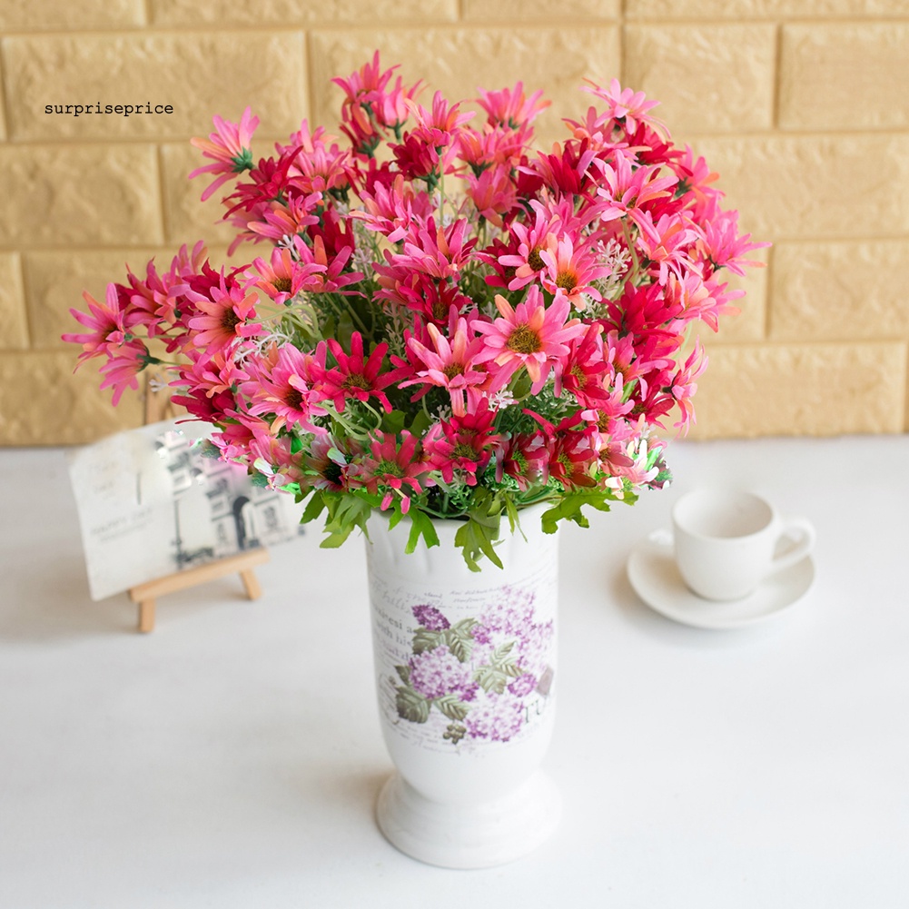 1 Bó Hoa Cúc Nhân Tạo Dùng Cho Trang Trí Tiệc Cưới