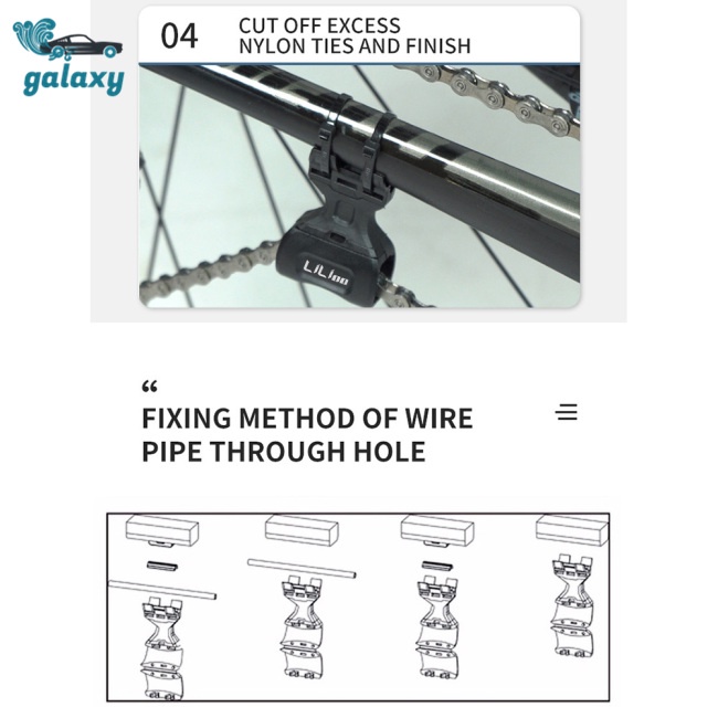 Galaxy Dụng Cụ Giữ Dây Xích Xe Đạp Leo Núi Chống Rơi Cho Cả Ba / Đôi / Một Đĩa