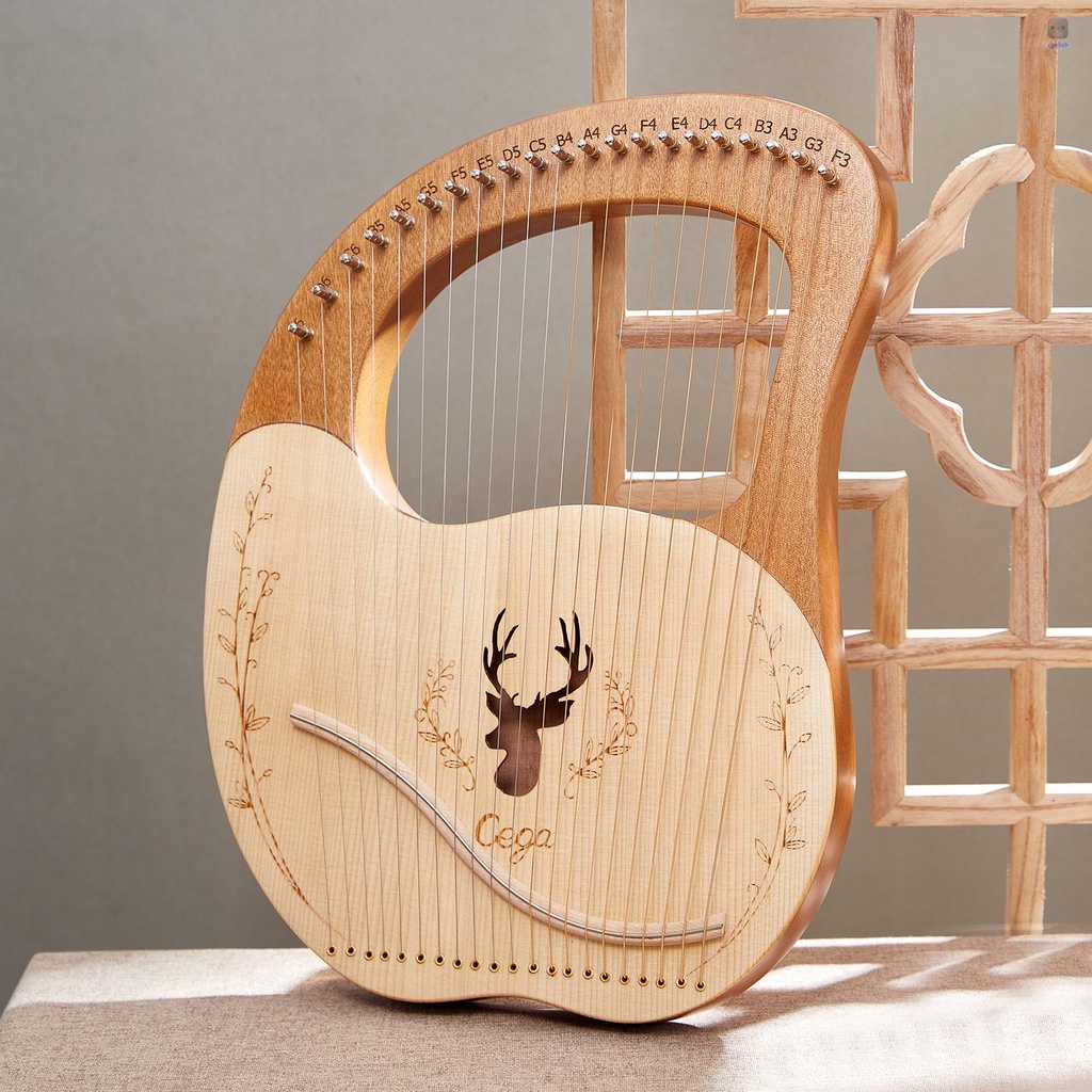 Hộp Lyre Harp Box 21 Dây Kim Loại Dán Mặt Sau Bảng Mạch Có Cờ Lê Điều Chỉnh