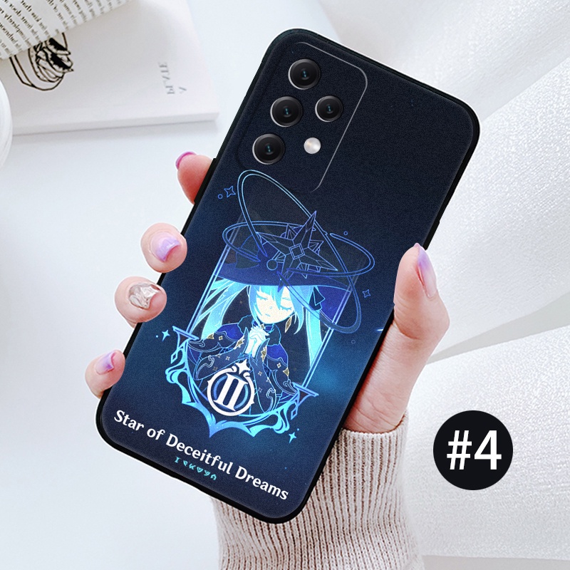 SAMSUNG A73 5G A34 A33 A32 5G A32 4G A31 A23 A22 Cartoon Genshin Impact  Hu tao  Casing soft case