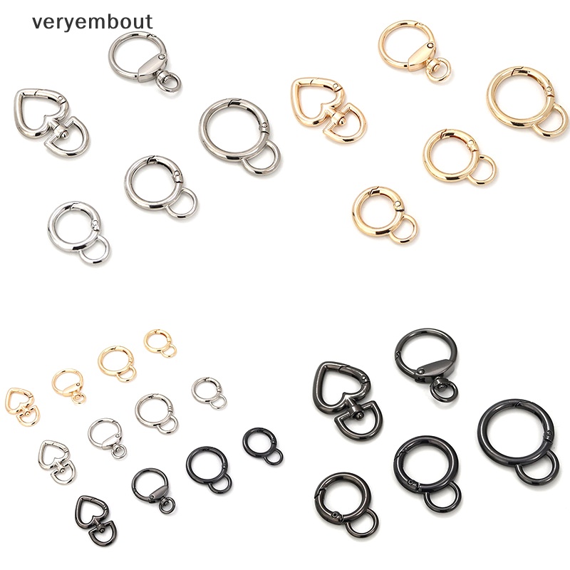 1 Móc Chìa Khóa Bằng Kim Loại DIY Tiện Dụng