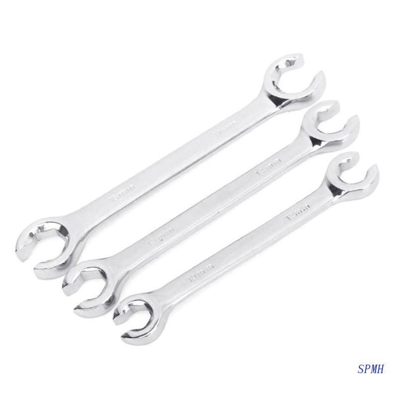 Bộ 3 Cờ Lê Mở Ống Dầu Hai Đầu Cầm Tay Cho Xe Hơi Repa