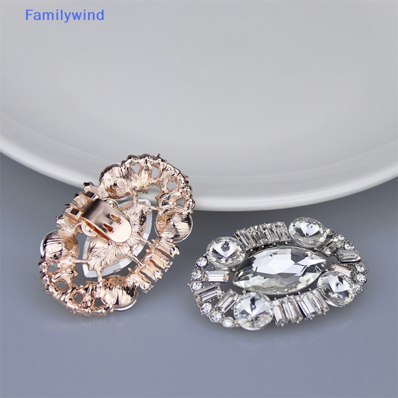 Familywind > Kẹp Giày Đính Đá Pha Lê Lấp Lánh Đơn Giản Trang Trí Dành Cho Nữ