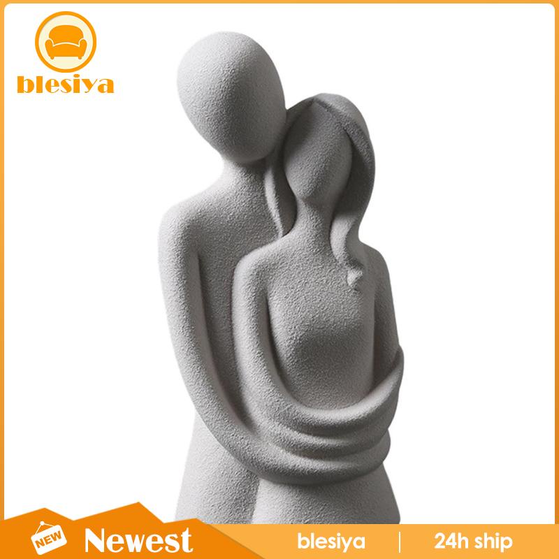 [Blesiya] Tượng Cặp Đôi Ôm Nhau Trang Trí Nhà