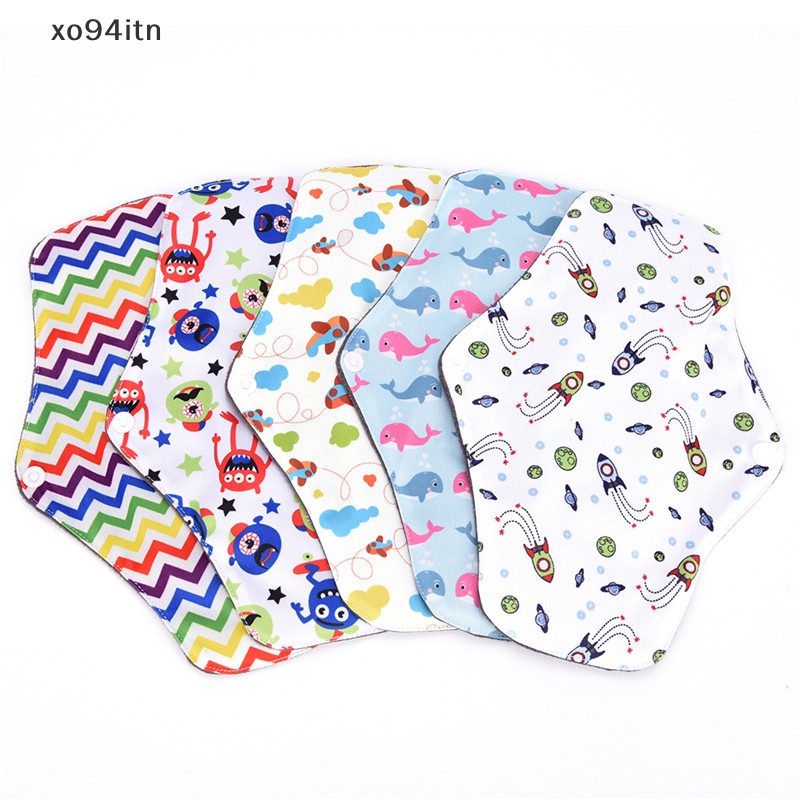 Tn Đệm Vệ Sinh Kinh Nguyệt Bằng Vải Cotton Tre Có Thể Giặt Sạch Tái Sử Dụng Cho Mẹ