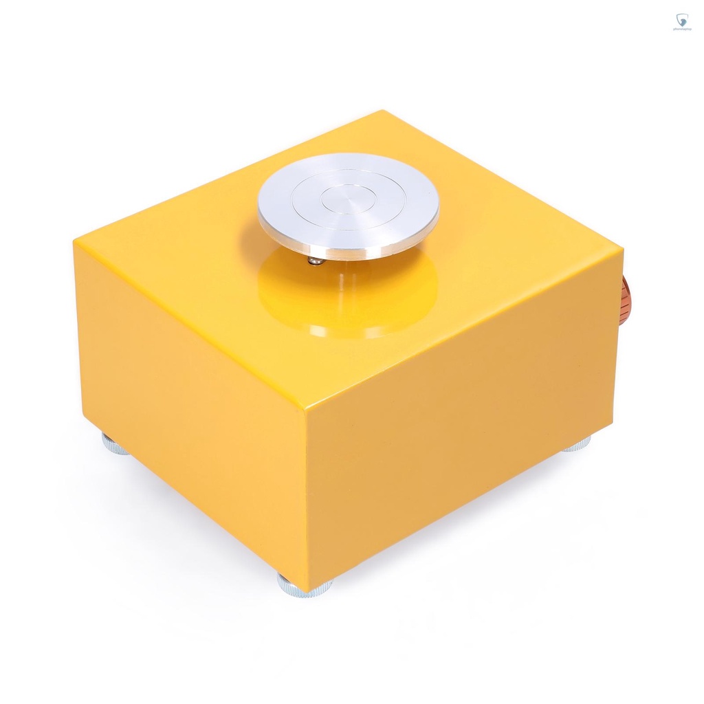 Máy Làm Gốm Sứ / Đất Sét Mini Di Động Kèm Khay Tiện Dụng Cho Bé DIY