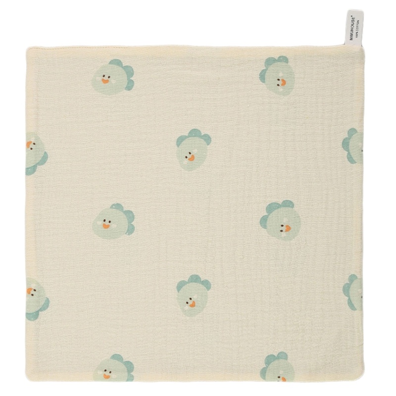 Khăn Lau Mặt Bằng Cotton Nhiều Họa Tiết Có Thể Tái Sử Dụng Cho Bé