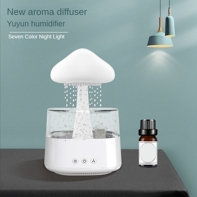 Máy Phun Sương Tạo Độ Ẩm Không Khí Bằng Sóng Siêu Âm 5V 2A