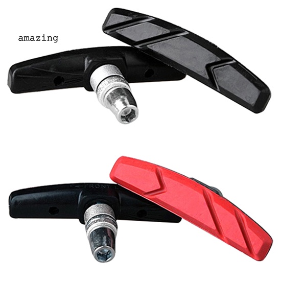 1 Cặp Giá Đỡ Phanh Xe Đạp Leo Núi Hình Chữ V Bằng Cao Su Tiện Dụng