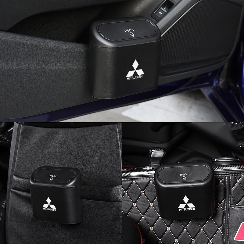 Thùng Rác Dạng Treo Tiện Dụng Cho Xe Hơi Mitsubishi Xpander Mirage Kuda Lancer Pajero Outlander attrage