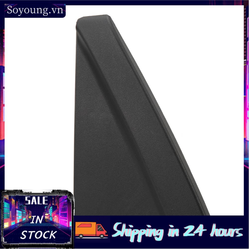 Soyoung Door Outside Delta Molding  Exquisite Appearance 838301F000 Triangle Protective Trim Wearproof Shockproof Sturdy ABS for Car