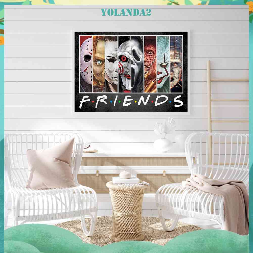 Tranh Đính Đá Kim Cương Toàn Bộ 5D DIY Hình Vẽ Nhân Vật Trang Trí Nhà Cửa