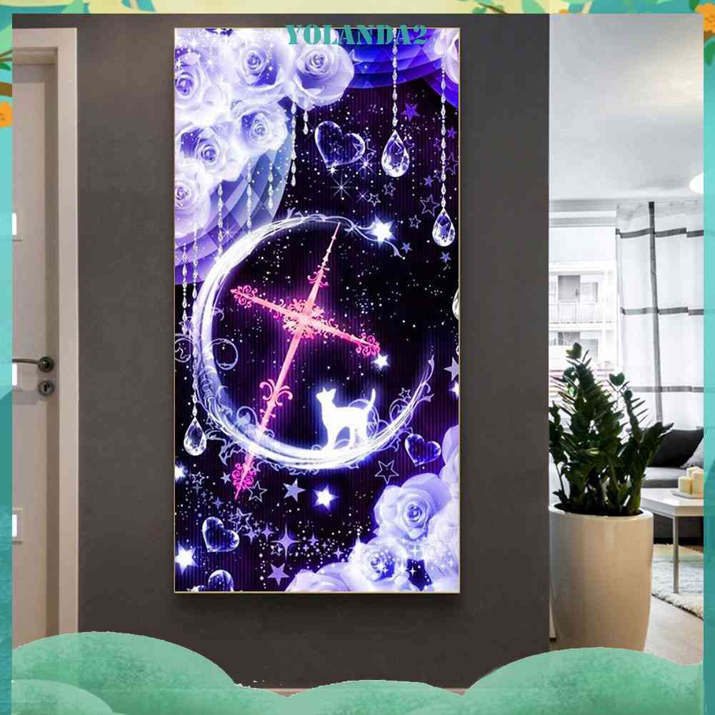 Bộ Tranh Đính Đá Kim Cương Toàn Bộ Hình Vẽ Chữ Thập Diy