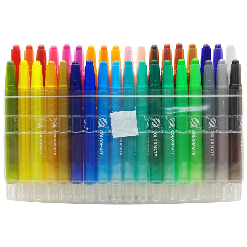 Bộ Bút Sáp Vặn - Colormate 112878