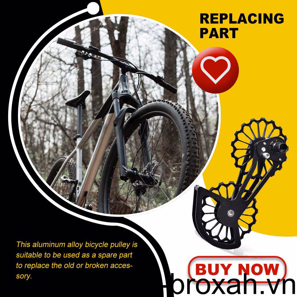 Ròng Rọc 13T 17T Bằng Gốm Chuyên Dụng Cho Sửa Chữa Xe Đạp