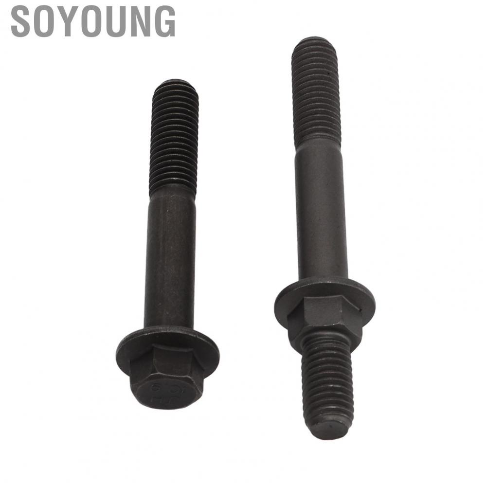 Soyoung Exhaust Manifold Bolts  Easy To Install Noise Reduction Firm 3901448  for Car