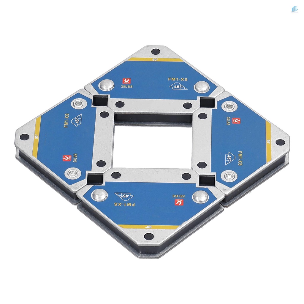 Bộ 4 Dụng Cụ Sửa Chữa Máy Hàn Từ Tính 45 Độ Chuyên Dụng s2mwvn° 90° 135° Dụng Cụ Định Vị Đa Năng Có Nam Châm