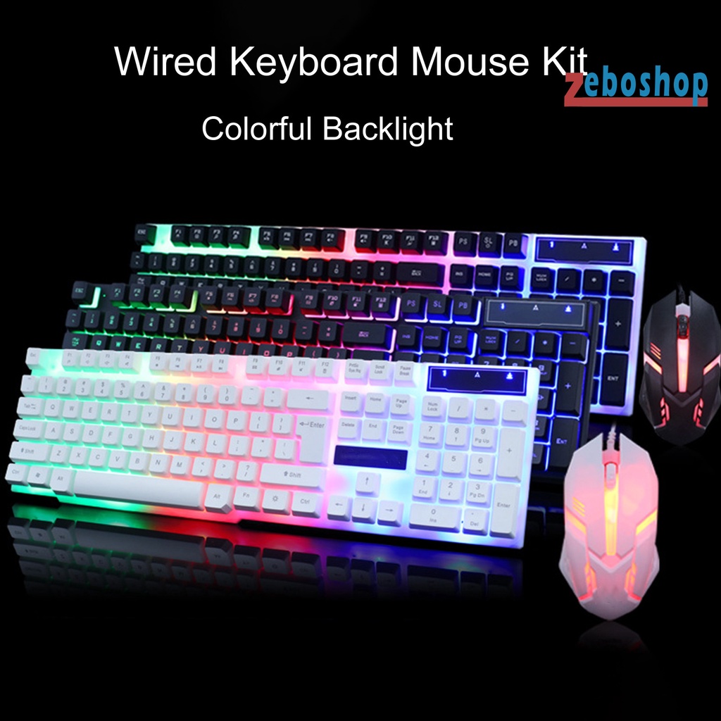 1 Bộ Bàn Phím TX30 Có Đèn Nền Nhiều Màu Siêu Mỏng Chống Trượt Tiện Dụng Cho Gia Đình