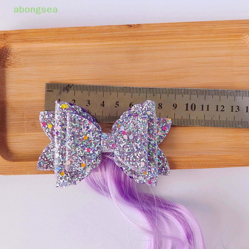 Kẹp Tóc abongsea Đính Đá Nhiều Màu Sắc Dễ Thương Cho Bé Gái