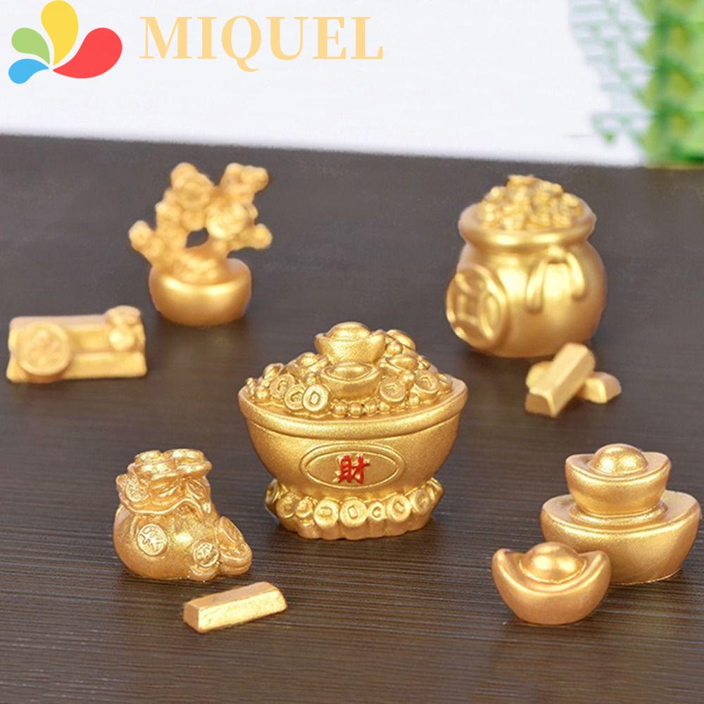 Cây Lăn Nhỏ Bằng Nhựa Resin Bền Đa Năng Trang Trí Năm Mới