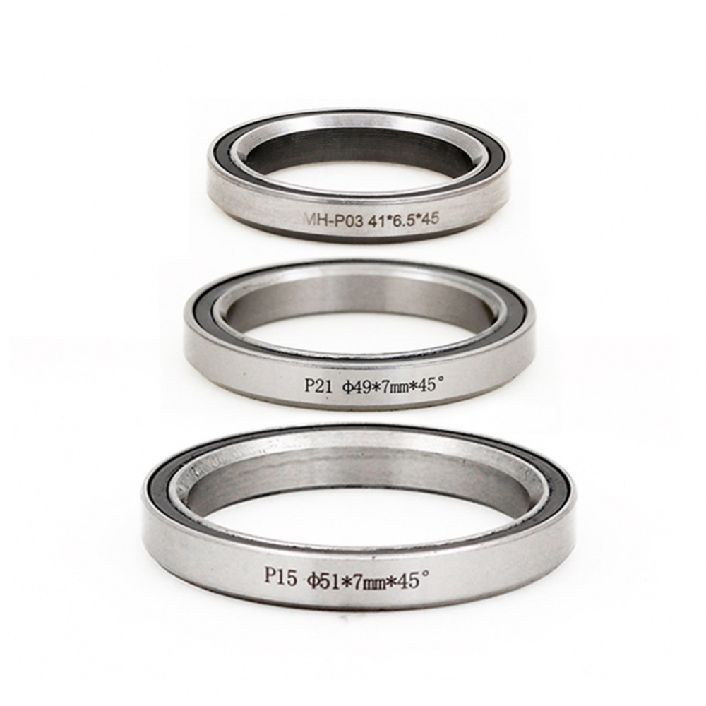 Vòng Bi Bằng Thép 1.5 1 1 / 8inch 45 / 36 Góc 38 / 39 / 41 / 41.8 / 46.9 / 49 / 52mm Cho Xe Đạp