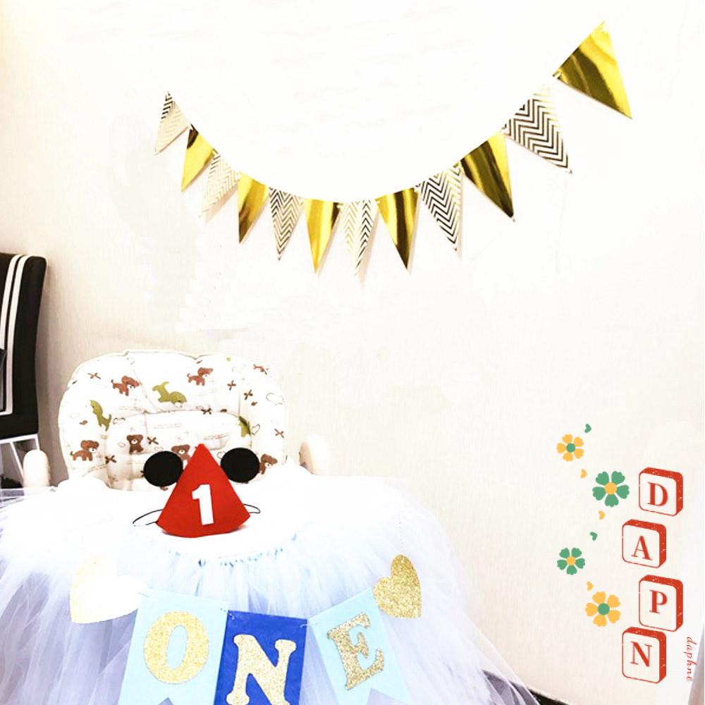 Dây Cờ Treo Trang Trí Tiệc Sinh Nhật Cho Bé