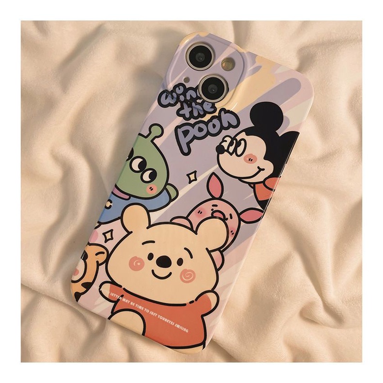 Ốp Điện Thoại Chống Sốc Hình Gấu Pooh Cho iPhone13 11 1214pro 3NRC max78