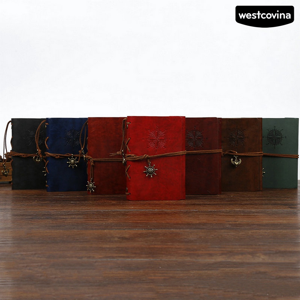 [COD]♪Bao Da Máy Tính Bảng Giả Da Phong Cách Vintage Cho Nhật Ký Khổ A7