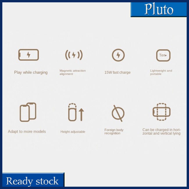 Mới Đế Sạc Nhanh Không Dây 15w Chuyên Dụng Cho Ghế Sofa / Điện Thoại Android Ios