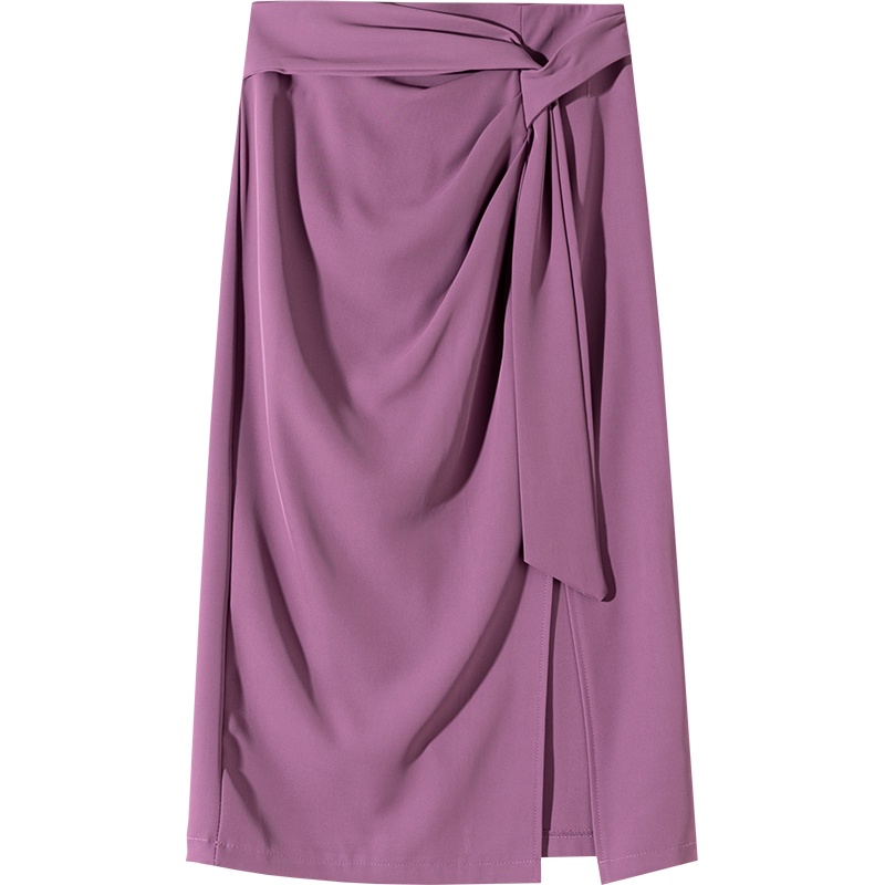 Chân Váy Xẻ Tà Lưng Cao Thời Trang Mùa Hè Hàng Mới Chất Lượng Cao Dành Cho Nữ