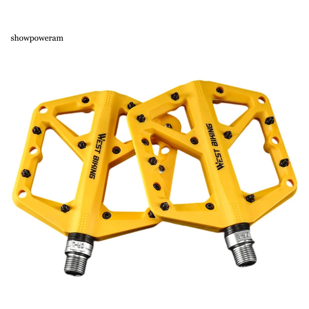 1 Cặp Bàn Đạp Xe Đạp Bằng Nylon Chống Mòn Chống Thấm Nước Tiện Dụng