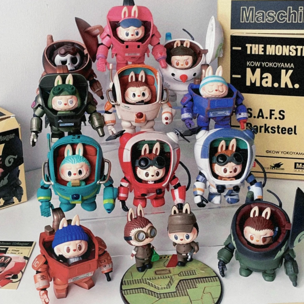 Popmart Labubu The Monsters X Ma. K. Đồ trang trí Búp Bê Trang Trí Xinh Xắn Chất Lượng