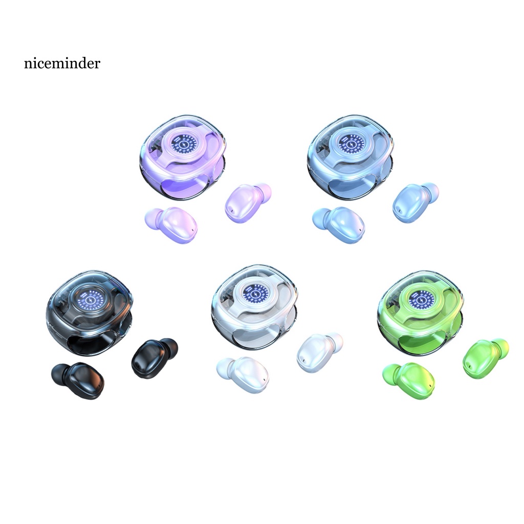 Tai Nghe Nhét Tai NC Bluetooth 5.3 Điều Khiển Cảm Ứng Trong Suốt Có Hộp Đựng