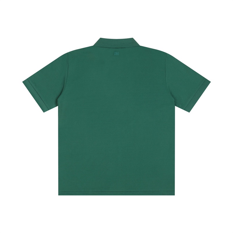 Áo Thun polo Tay Ngắn Thêu Họa Tiết Trái Tim Nhỏ Thời Trang Cổ Điển Dành Cho Nam Và Nữ A-M-I88-Jrtstgdf