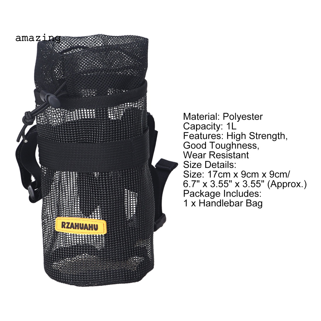 Túi Đựng Chai Nước Siêu Nhẹ Chống Va Chạm Gắn Tay Lái Xe Đạp Có Thể Tái Sử Dụng