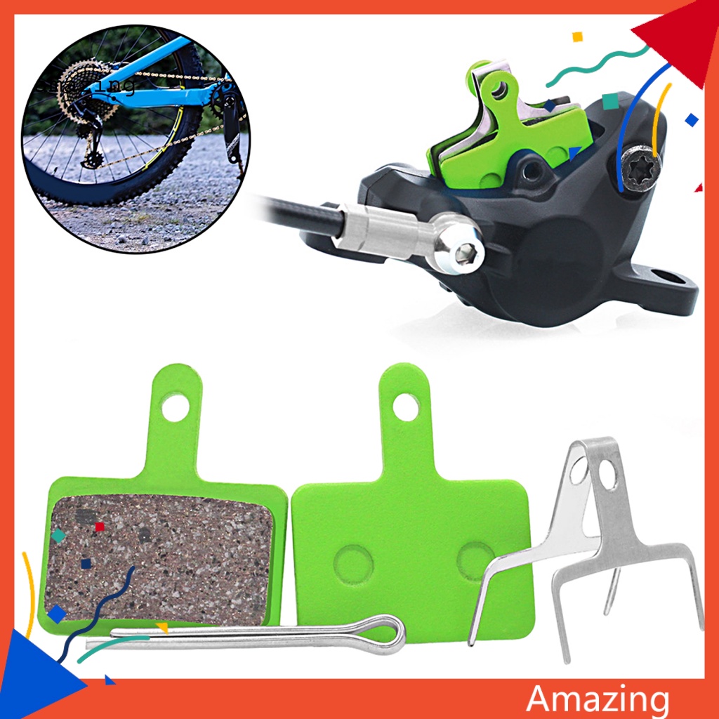 Set 2 Đệm Phanh Xe Đạp Bằng Gốm Chống Rách Không Gây Tiếng Ồn