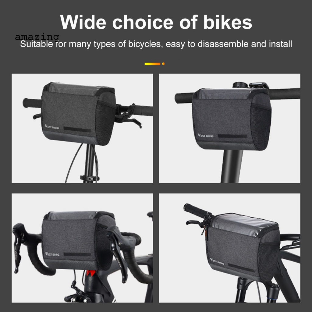 Túi Đựng Đồ Dùng Gắn Khung Xe Đạp Tiện Dụng