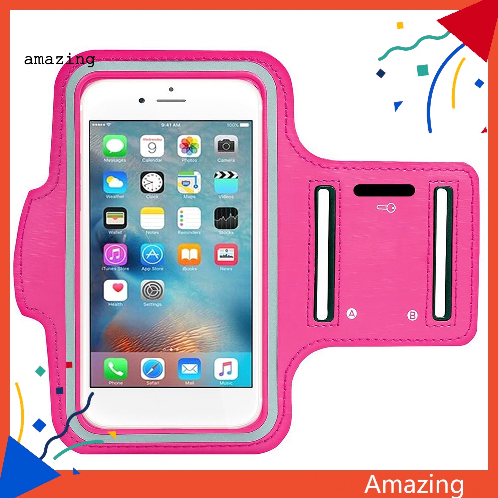 Túi Đựng Điện Thoại Đeo Cánh Tay Dày Dặn Thoáng Khí Tiện Dụng Khi Tập Thể Thao