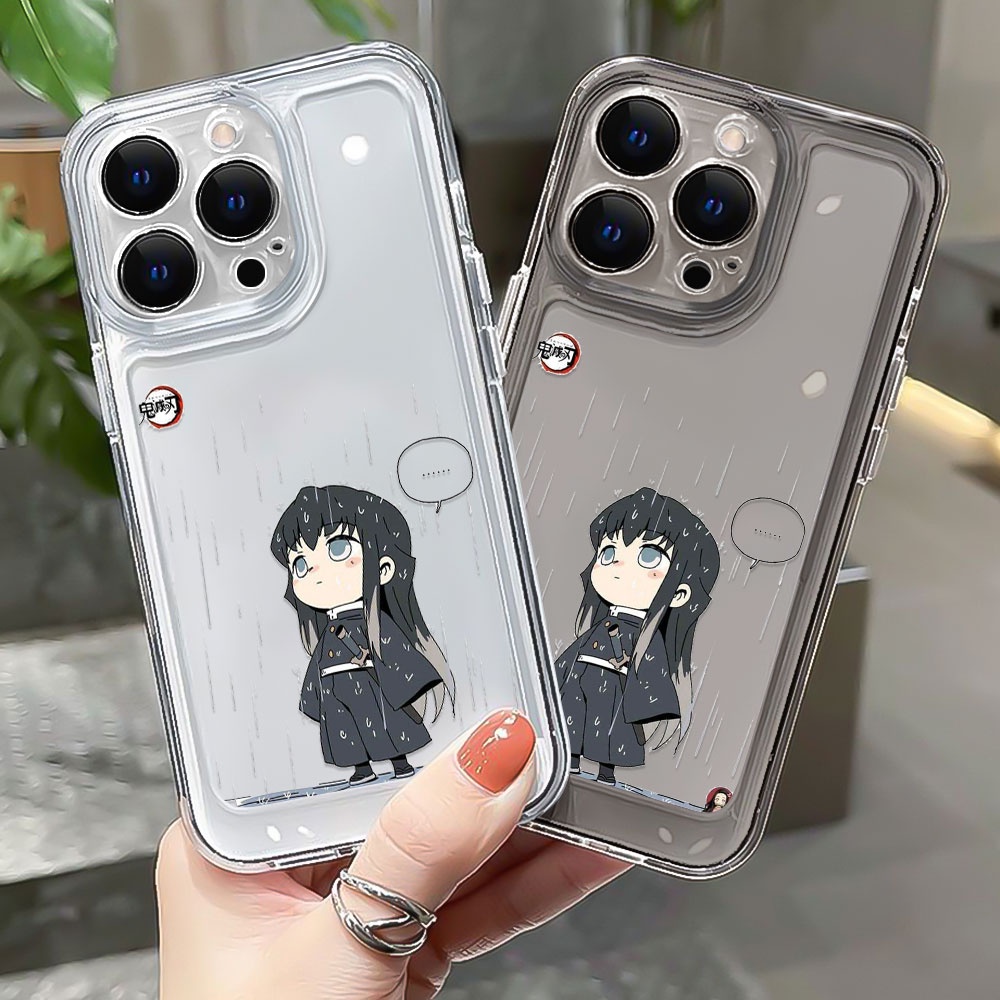 Ốp Điện Thoại Hình Truyện Tranh demon slayer Cho iphone 14 pro max 11 12 13 x xr xs 7 8 plus se 2022