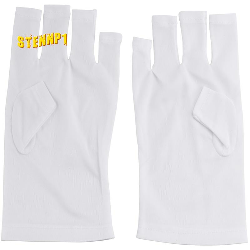 1 Cặp Găng Tay Chống Tia Uv Khi Làm Móng Nghệ Thuật