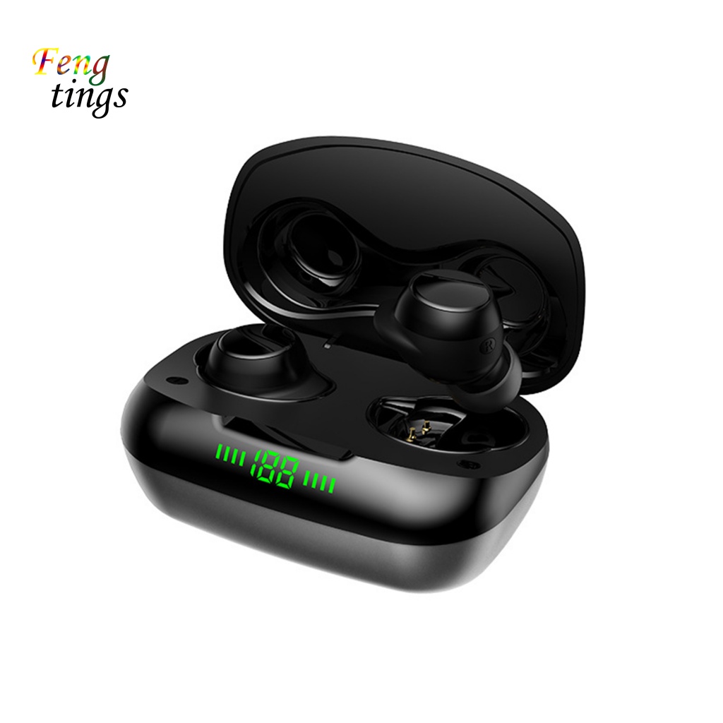 Tai Nghe Nhét Tai Bluetooth 5.0 Không Dây Mini Giảm Tiếng Ồn 9D Phong Cách Thể Thao