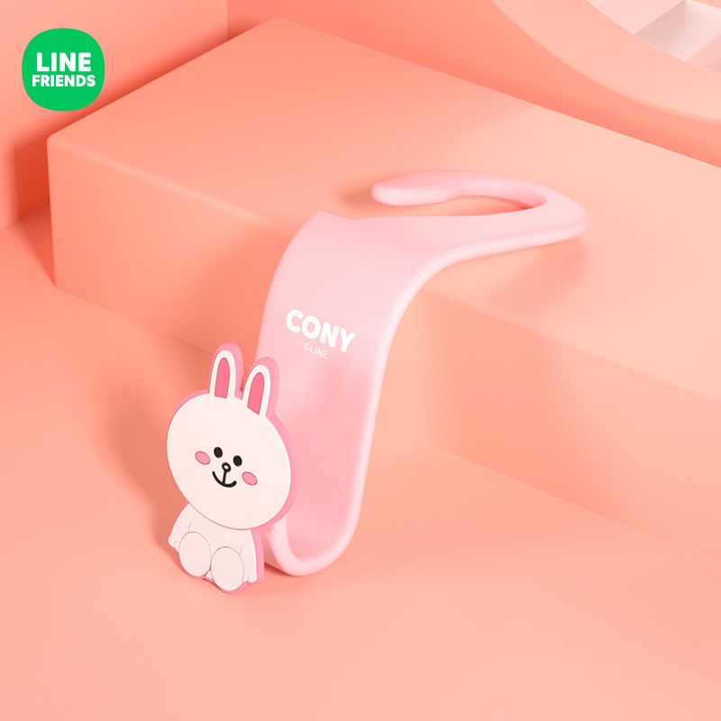 Móc Treo Đồ Đa Năng Hình Gấu Nâu Hoạt Hình Gắn Sau Ghế Xe Hơi