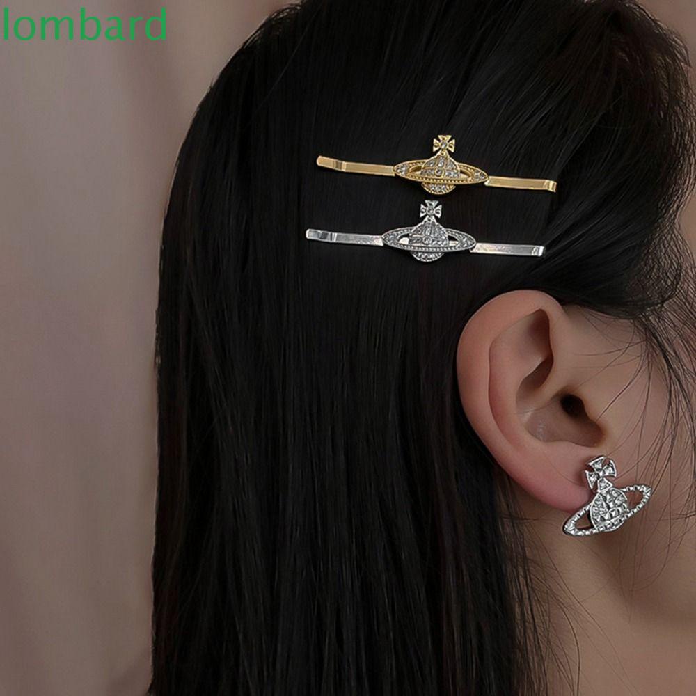 Kẹp Tóc Mái Hiên Đơn Giản Ngọt Ngào Dễ Thương|Kẹp Tóc Kim Loại Hình Hành Tinh Phong Cách Hàn Quốc