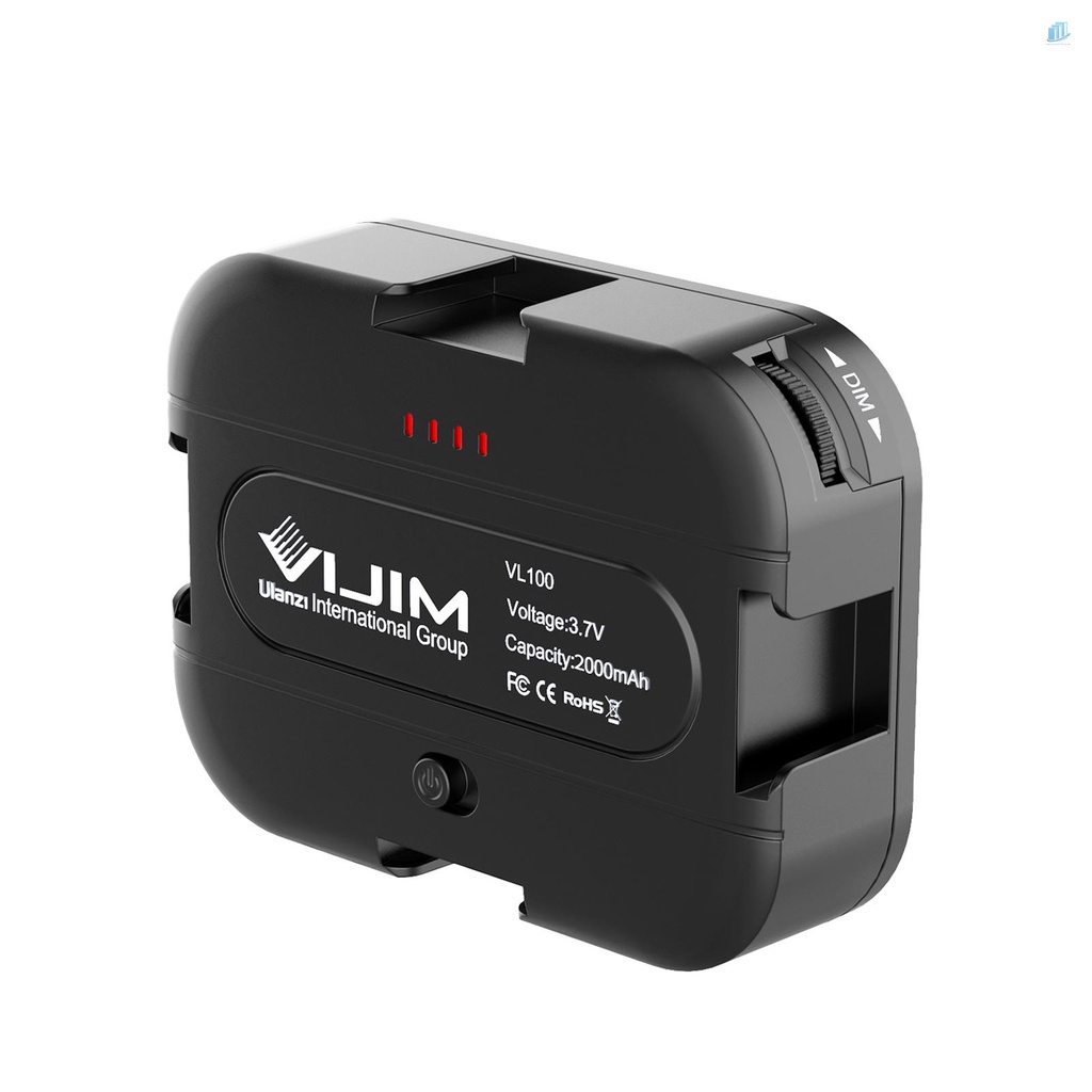 Đèn LED Mini smartwatchinone VL100C 6W CRI95 3200K-6500K Pin 2000mAh Có Thể Sạc Lại