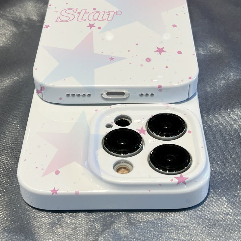 Ốp Điện Thoại Họa Tiết Ngôi Sao Màu Gradient Cho Apple 1114xsplus8 13 Xr Iphone12 / / 7promax / DV2G