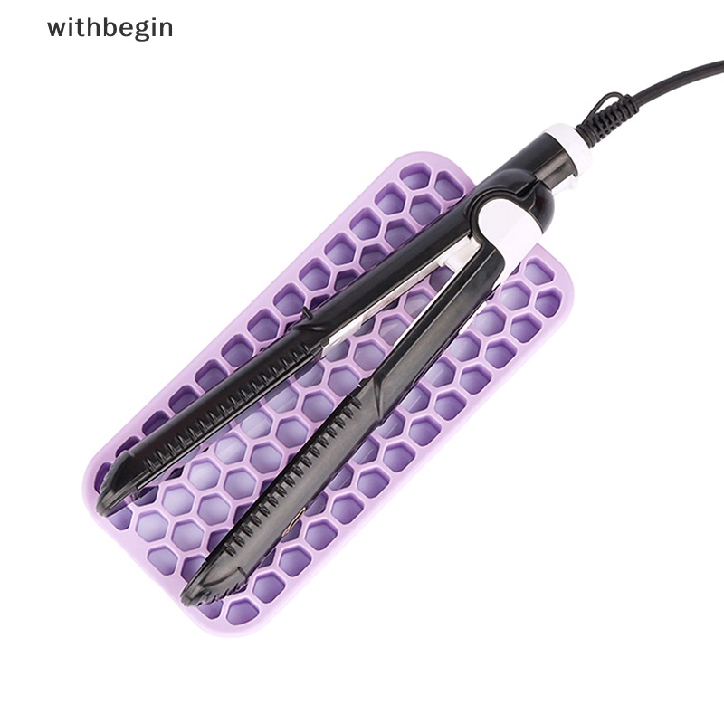 Thảm Silicone Chịu Nhiệt Hỗ Trợ Duỗi Tóc Thẳng / Uốn Tóc Tiện Dụng